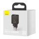Baseus Super Si USB-C hálózati gyorstöltő 20W (Fekete)