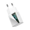 Baseus Super Si USB-C hálózati gyorstöltő 20W (Fehér)