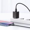 Baseus Super Si USB-C gyors hálózati töltő 30W (Fekete)