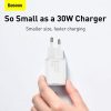 Baseus Utazó Gyorstöltő Si 1C - PD 30W (Fehér)
