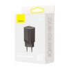 Baseus Utazó Gyorstöltő - Super Si Pro mini - C+U, PD 3.0, QC 3.0 30W (Fekete)