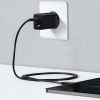 Baseus Utazó Gyorstöltő - Super Si Pro mini - C+U, PD 3.0, QC 3.0 30W (Fekete)
