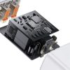 Baseus Compact gyorstöltő adapter 30W USB-C + 2XUSB (Fehér)