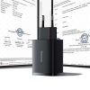 Baseus hálózati gyorstöltő 2xUSB (Fekete)