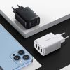 Baseus hálózati gyorstöltő 2xUSB (Fekete)