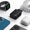 Baseus hálózati gyorstöltő 2xUSB (Fekete)