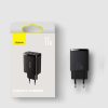 Baseus hálózati gyorstöltő 2xUSB (Fekete)