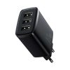 Baseus hálózati gyorstöltő 2xUSB (Fekete)