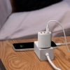 Baseus hálózati gyorstöltő 2xUSB (Fekete)