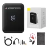 Baseus Super Energy autó jump starter/gyorsindító akkumulátor/powerbank/kompresszor 8000mAh 1000A USB - fekete