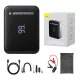 Baseus Super Energy autó jump starter/gyorsindító akkumulátor/powerbank/kompresszor 8000mAh 1000A USB - fekete