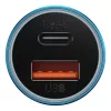 Baseus 60W Autós Töltő USB És /USB-C Csatlakozó (24157)