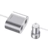 Baseus autós töltő One – Two Cigarette Lighter(dual- lighter 80W+dual USB (ezüst)