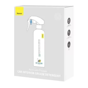   Baseus Autó Belső Tisztító Spray 300ml Kendőkkel (2db/csomag) (fehér)