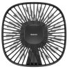 Baseus Natural Wind mágneses autós ventilátor fejtámlához (Fekete)
