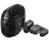 Baseus Natural Wind mágneses autós ventilátor fejtámlához (Fekete)