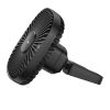 Baseus Natural Wind mágneses autós ventilátor fejtámlához (Fekete)
