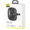 Baseus Natural Wind mágneses autós ventilátor fejtámlához (Fekete)