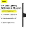 Baseus i-Wok Pro LED lámpa monitorhoz (Fekete)