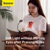 Baseus mini LED csiptetős olvasólámpa - 400 mAh, 4000K, 3W (szürke)