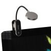 Baseus mini LED csiptetős olvasólámpa - 400 mAh, 4000K, 3W (szürke)