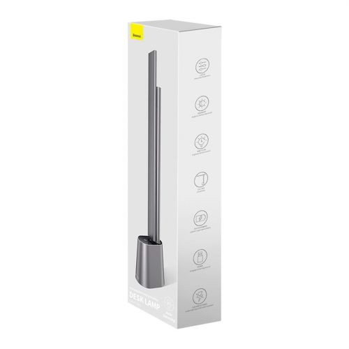 Baseus Smart Eye összecsukható, újratölthető asztali lámpa -2200mAh, 5W (Sötét szürke)