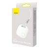 Baseus T2Pro Bluetooth nyomkövető, zsinórral (fehér)
