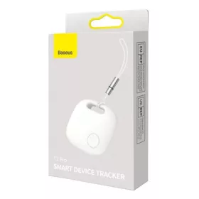 Baseus T2Pro Bluetooth nyomkövető, zsinórral (fehér)
