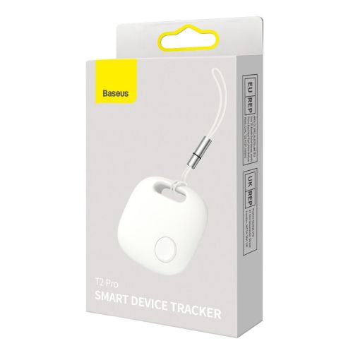 Baseus T2Pro Bluetooth nyomkövető, zsinórral (fehér)