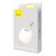 Baseus T2Pro Bluetooth nyomkövető, zsinórral (fehér)