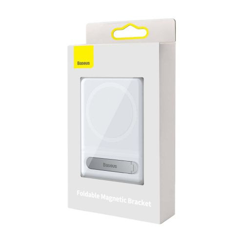 Baseus Tool MagSafe összecsukható mágneses telefontartó (Fehér)