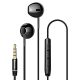 Baseus Encok H06 oldalsó in-ear vezetékes fülhallgató (fekete)
