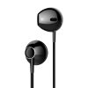 Baseus Encok H06 oldalsó in-ear vezetékes fülhallgató (fekete)