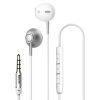 Baseus Encok H06 oldalsó in-ear vezetékes fülhallgató (ezüst)