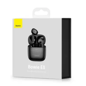   Baseus fülhallgató Bluetooth Bowie E8 BT 5.0, ENC, TWS (fekete)