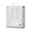 Baseus Storm 3 Vezeték nélküli TWS Bluetooth 5.2 fülhallgató ANC-vel (fekete)