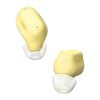 Baseus WM01 TWS Bluetooth 5.3 fülhallgató, hangasszisztens támogatással (sárga)