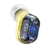 Baseus WM01 TWS Bluetooth 5.3 fülhallgató, hangasszisztens támogatással (sárga)