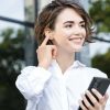 Baseus WM01 TWS Bluetooth 5.3 fülhallgató, hangasszisztens támogatással (sárga)