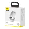 Baseus WM01 Plus TWS Bluetooth 5.0 fülhallgató, hangasszisztens támogatással (fehér)