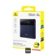 Baseus powerbank Blade H1 20000mAh digitális kijelzővel, 100W gyorstöltés, USB-C+USB-C+USB-A+USB-A, PD/QC/SCP/FCP támogatás, ultraslim (fekete)