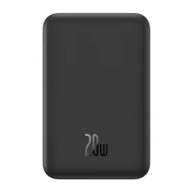 Baseus Magnetic Mini Powerbank, 5000mAh, USB-C 20W (fekete)