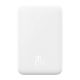 Baseus Magnetic Mini Powerbank, 5000mAh, USB-C, 20W (fehér)