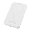 Baseus Magnetic Mini Powerbank, 5000mAh, USB-C, 20W (fehér)
