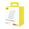 Baseus Magnetic Mini Powerbank, 5000mAh, USB-C, 20W (fehér)