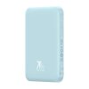 Baseus Mágneses Mini Powerbank, 5000mAh, USB-C 20W (kék)