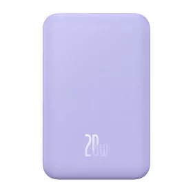 Baseus Mágneses Mini Powerbank, 5000mAh, 20W (lila)