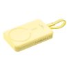 Baseus Magnetic Mini 10000mAh 30W MagSafe mágneses powerbank (sárga)