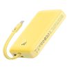 Baseus Magnetic Mini 10000mAh 30W MagSafe mágneses powerbank (sárga)