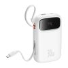 Baseus QPow 2 10000mAh 30W powerbank (Fehér)